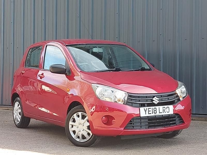 Used Suzuki Celerio 68 HP (50 kW) 2018 Red Hatchback