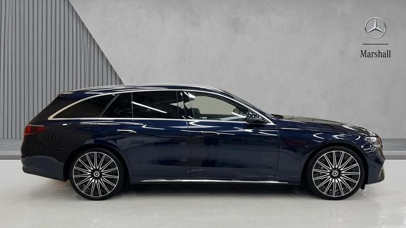 Used Mercedes E450 Premium Plus 367 HP (269 kW) 2025 Nautical blue metallic