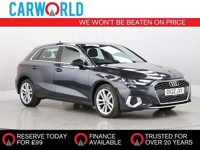 Grey Used 2022 Audi A3 Sport Hatchback | £16,746 (Super price) - Image 1/3