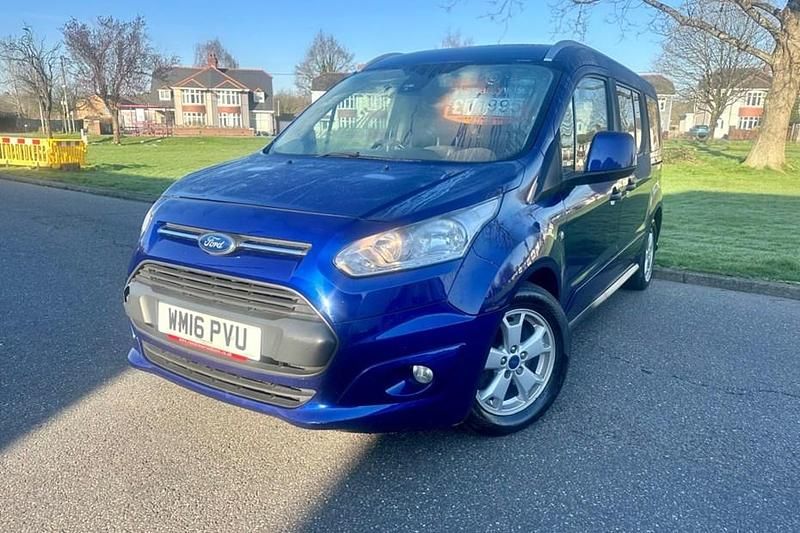 Used Ford Tourneo Connect Titanium 120 HP (88 kW) 2016 Blue MPV