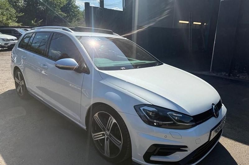 White Used 2019 VW Golf VII R Estate | £22,995 (Fair price) - Image 1/1