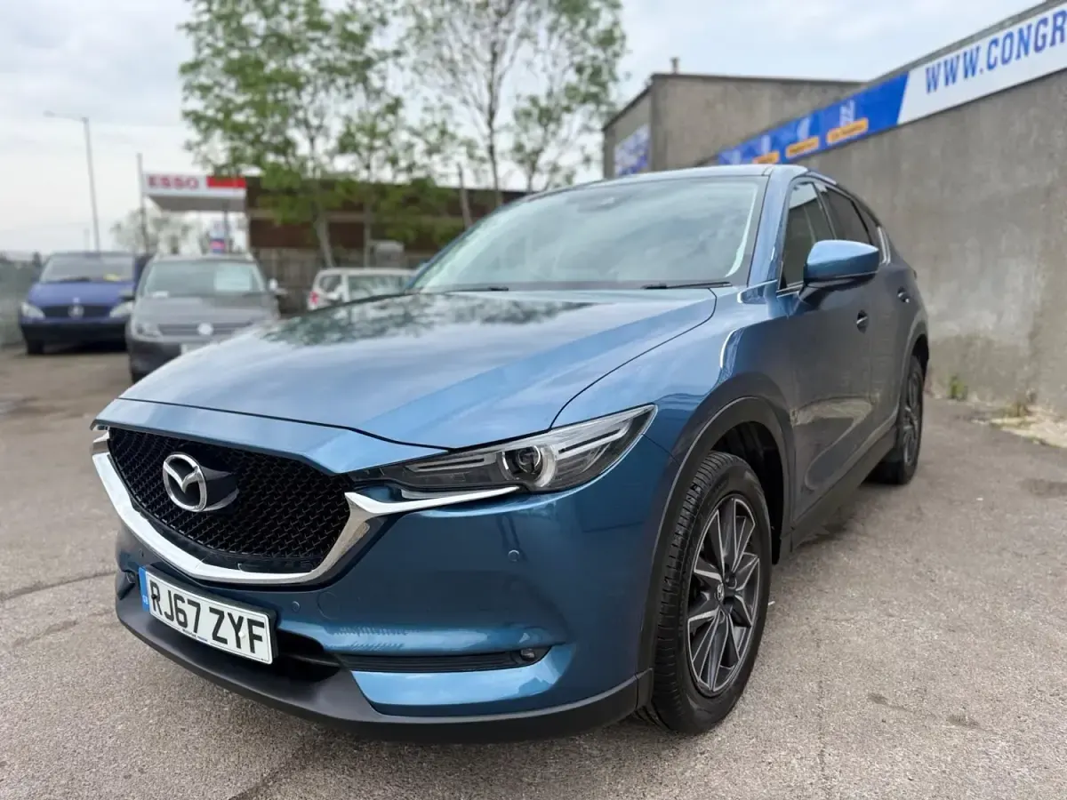 Second-hand Mazda CX-5 Inclusive 2018 Albastru SUV