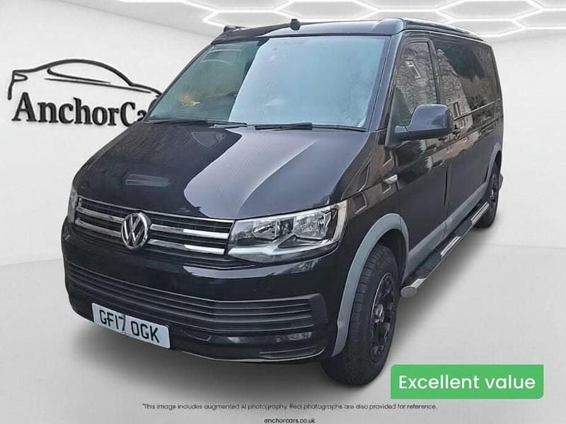 Used VW T6 SE 150 HP (110 kW) 2017 Black Van