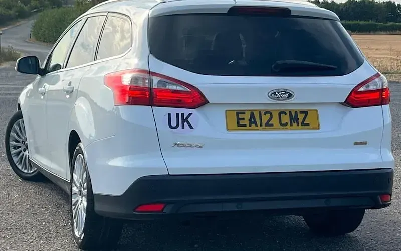Used Ford Focus Titanium X 125 HP (91 kW) 2012 White Estate