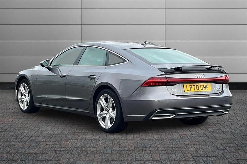 Used Audi A7 Sport 265 HP (194 kW) 2021 Typhoon grey Sedan