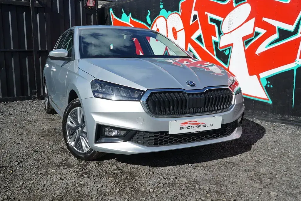 Used Skoda Fabia SE L 110 HP (80 kW) 2023 Silver Hatchback