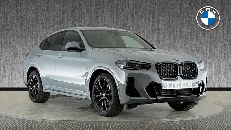 Grey Used 2024 BMW X4 M Sport SUV | £46,499 (Good price) - Image 1/4