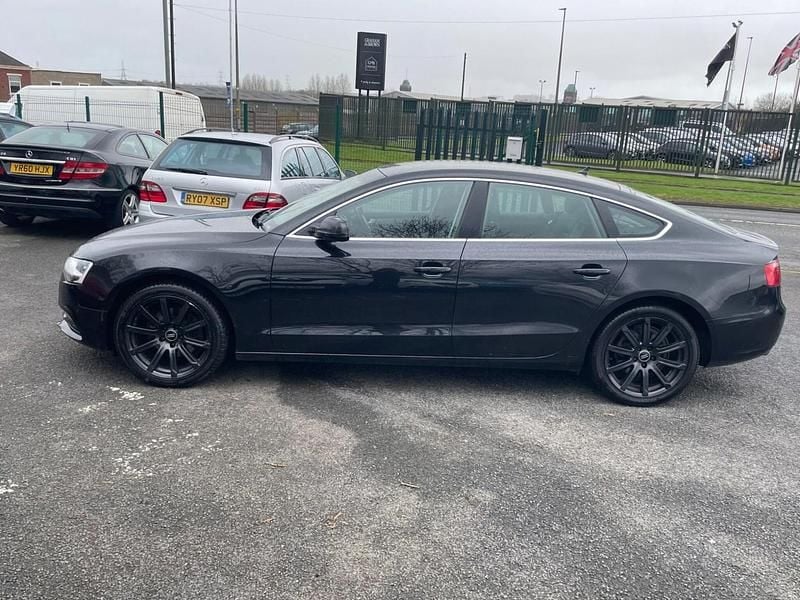 Usado Audi A5 Sportback Comfort 177 CV (130 kW) 2013 Negro Utilitario