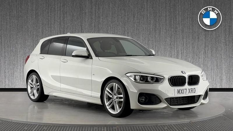 Used BMW 116 M Sport 114 HP (83 kW) 2017 White Hatchback