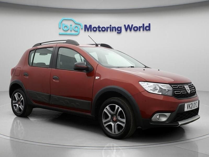 Red Used 2021 Dacia Sandero Stepway Hatchback | £9,200 (Good price) - Image 1/4