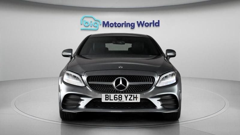 Used Mercedes C200 AMG line 2018 Grey Coupe