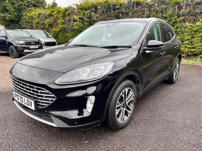 Used Ford Kuga Titanium 120 HP (88 kW) 2020 Black SUV