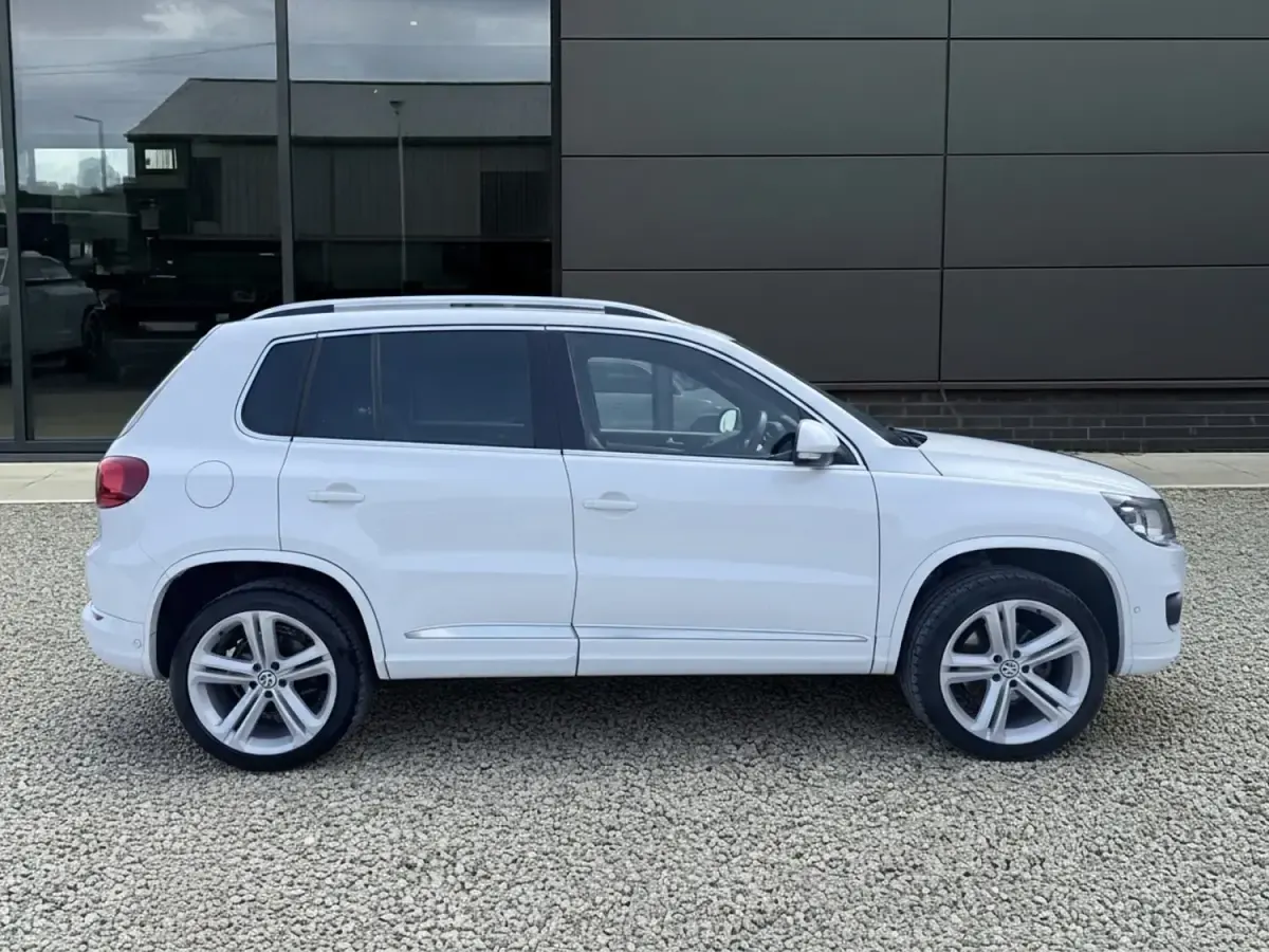 Used VW Tiguan R-line 2014 White SUV