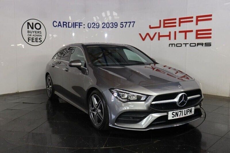 Grey Used 2021 Mercedes CLA200 Shooting Brake AMG Line Premium Estate | £22,488 (Fair price) - Image 1/4