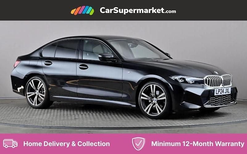 Black Used 2024 BMW 320 M Sport Sedan | £28,497 (Fair price) - Image 1/4