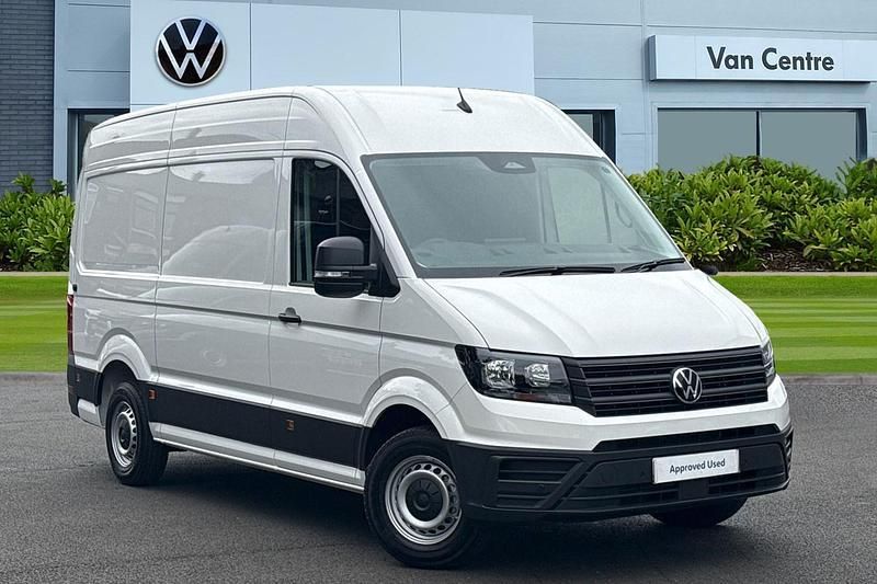 White New 2025 VW Crafter Van | £32,491 (Fair price) - Image 1/4
