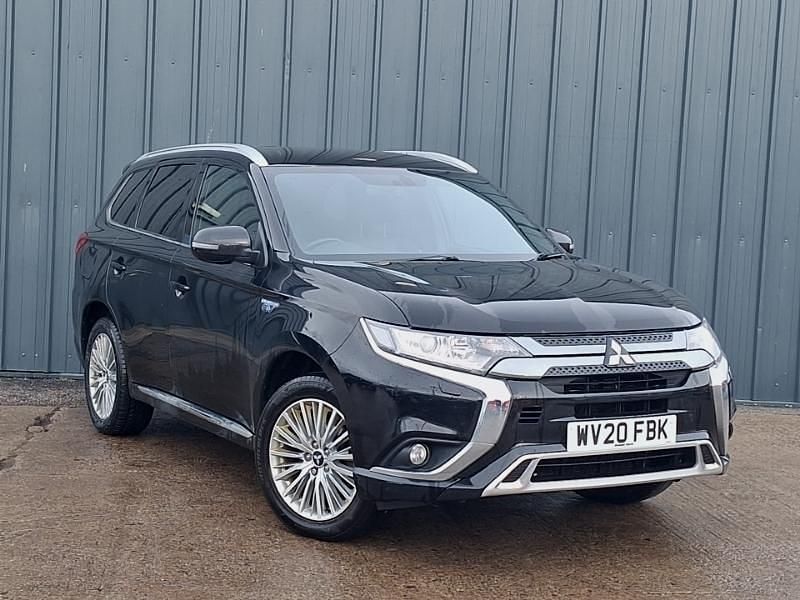 Used Mitsubishi Outlander P-HEV 224 HP (164 kW) 2020 Black SUV