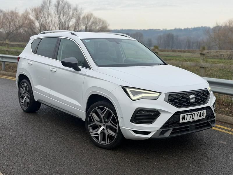 White Used 2020 Seat Ateca FR Sport SUV | £13,995 (Fair price) - Image 1/4