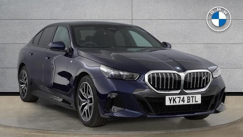Blue Used 2025 BMW i5 M Sport Sedan | £47,995 (Expensive) - Image 1/4