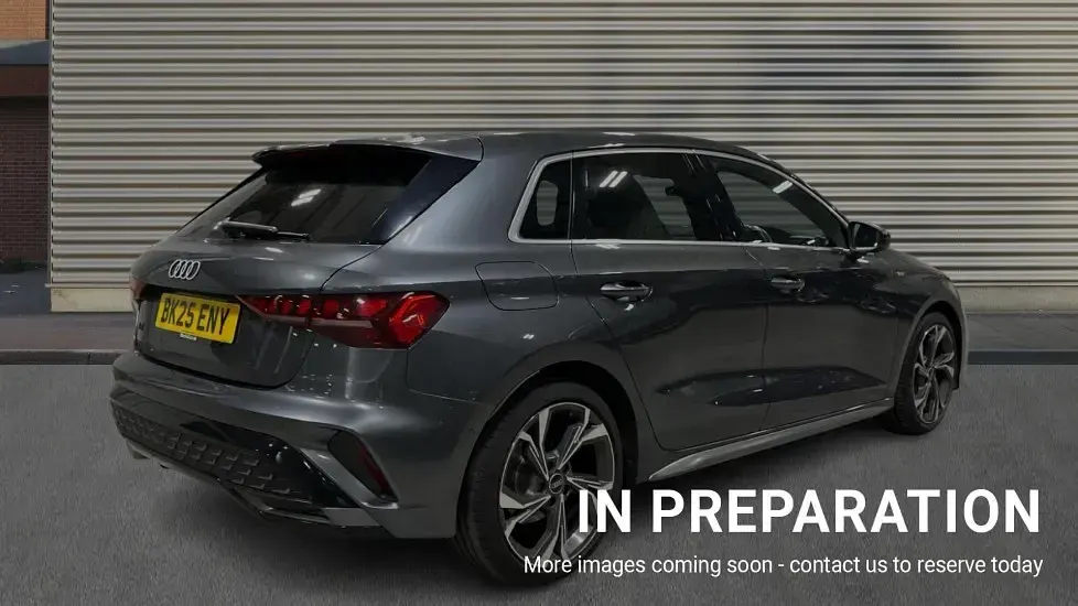 Used Audi A3 S-Line 116 HP (85 kW) 2025 Daytona grey
