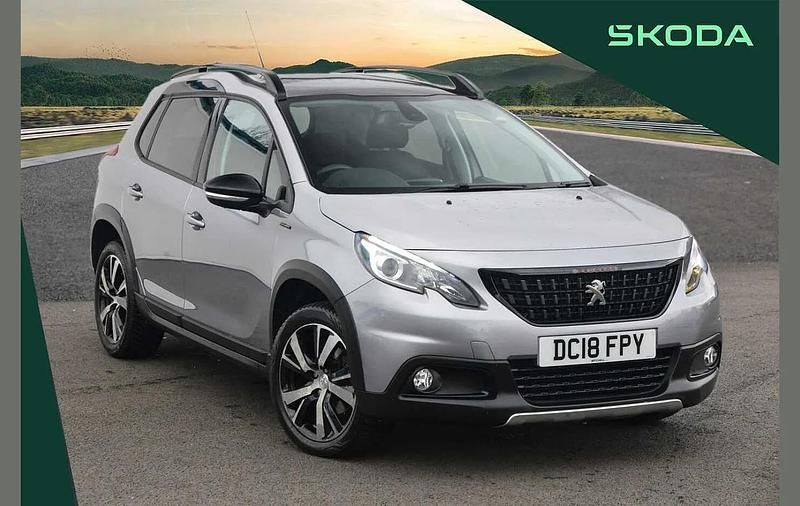 Used Peugeot 2008 GT-line 128 HP (94 kW) 2018 Grey SUV