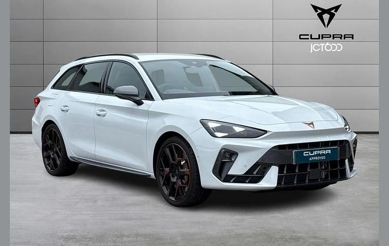 Used Cupra Leon VZ3 268 HP (197 kW) 2025 White Estate