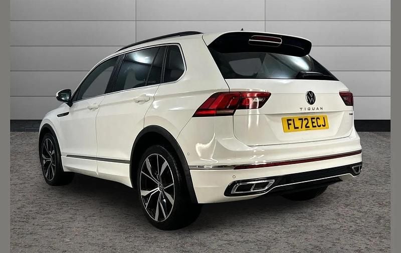 Used VW Tiguan R-line 150 HP (110 kW) 2022 White SUV