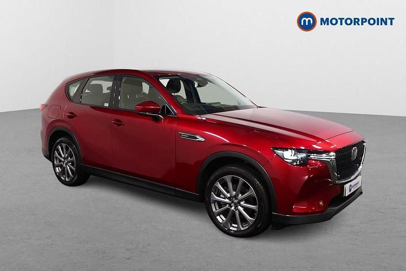 Red Used 2024 Mazda CX-60 Exclusive-Line SUV | £24,549 (Fair price) - Image 1/4