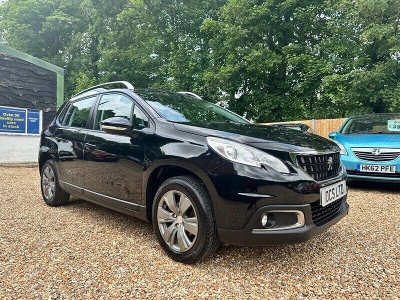 Black Used 2016 Peugeot 2008 Active SUV | £5,995 (Fair price) - Image 1/4