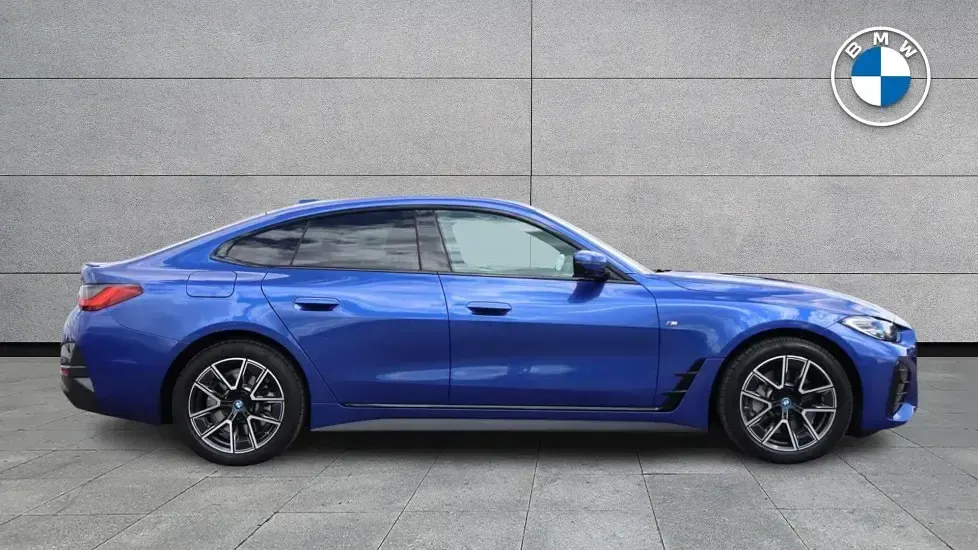 Used BMW i4 M Sport 246 kW (335 HP) 2023 Blue Sedan