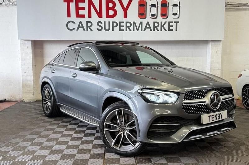 Grey Used 2021 Mercedes GLE400 AMG Line Premium Plus Coupe | £39,295 (Fair price) - Image 1/1