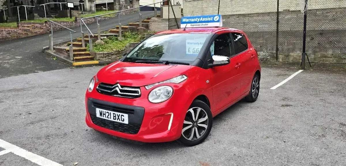 Used Citroën C1 Shine 2021 Red Hatchback