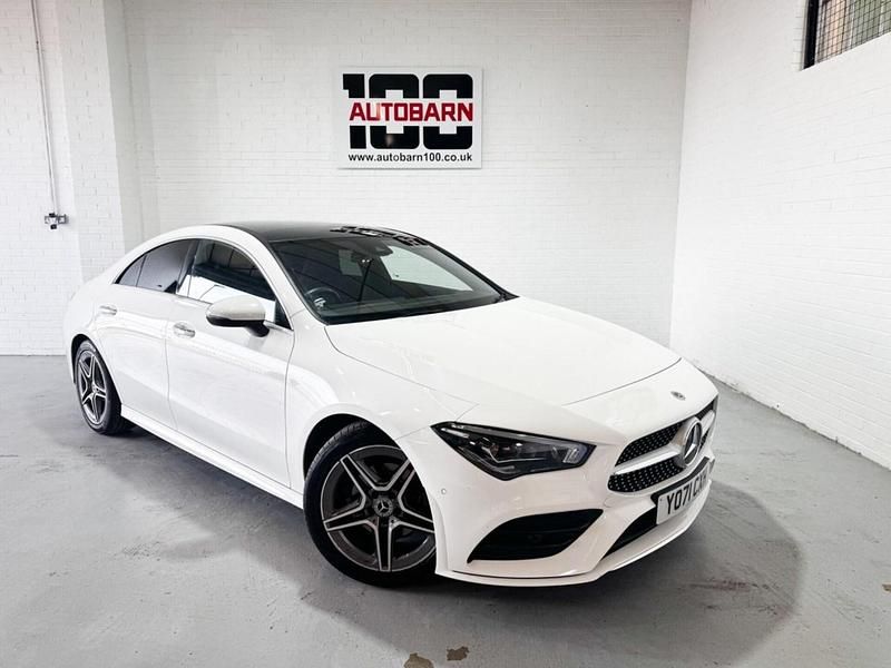 White Used 2021 Mercedes CLA180 AMG line Sedan | £22,990 (Fair price) - Image 1/4