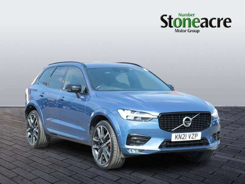 Blue Used 2021 Volvo XC60 R-Design Pro SUV | £24,495 (Super price) - Image 1/4