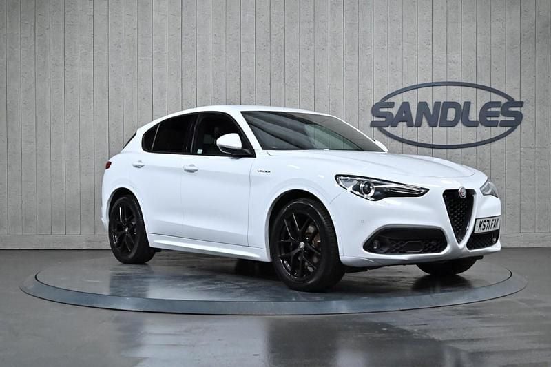 White Used 2021 Alfa Romeo Stelvio Veloce SUV | £23,499 (Good price) - Image 1/4