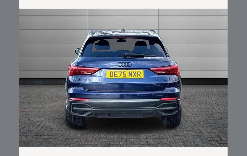 Used Audi Q3 Black Edition 150 HP (110 kW) 2025 Blue SUV