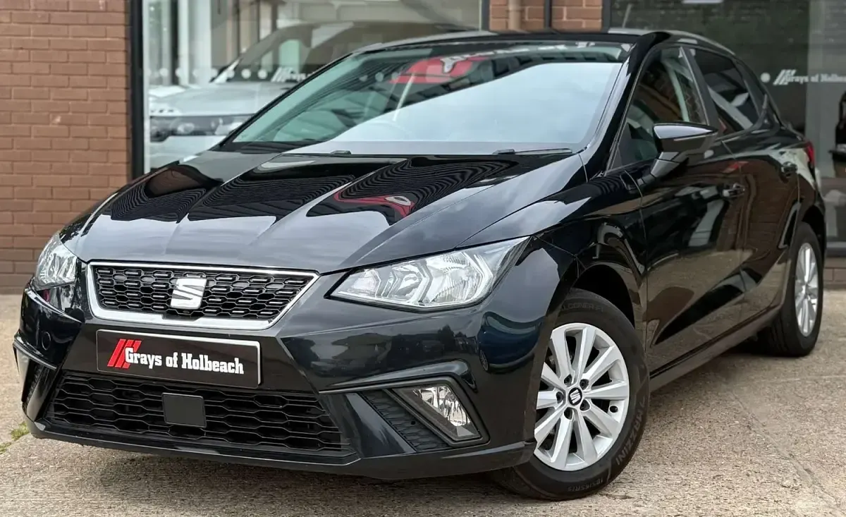 Used Seat Ibiza SE Technology 75 HP (55 kW) 2018 Black Hatchback