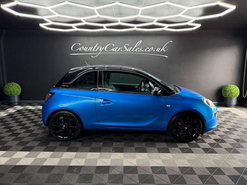 Used Vauxhall Adam S 70 HP (51 kW) 2017 Blue Hatchback