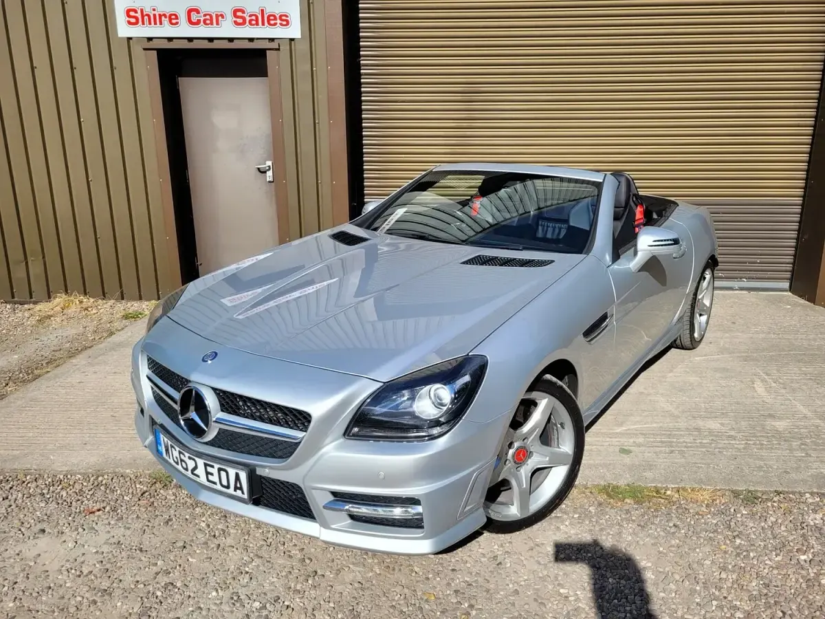 Used Mercedes SLK250 AMG 2012 Silver Cabriolet