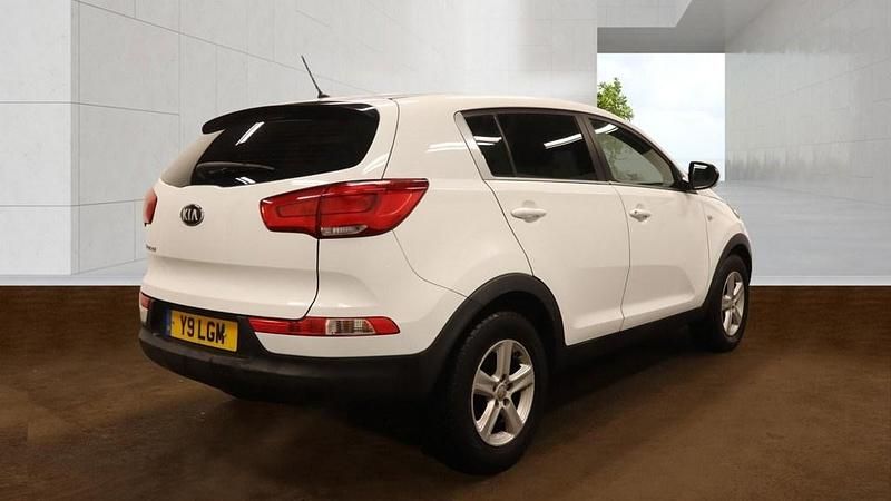 Used Kia Sportage 133 HP (97 kW) 2015 White SUV
