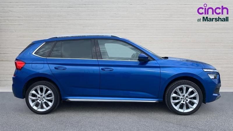 Gebraucht Skoda Kamiq SE L 150 PS (110 kW) 2021 Blau SUV
