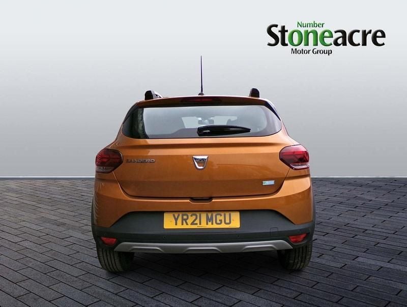 Used Dacia Sandero Prestige 2021 Orange Hatchback