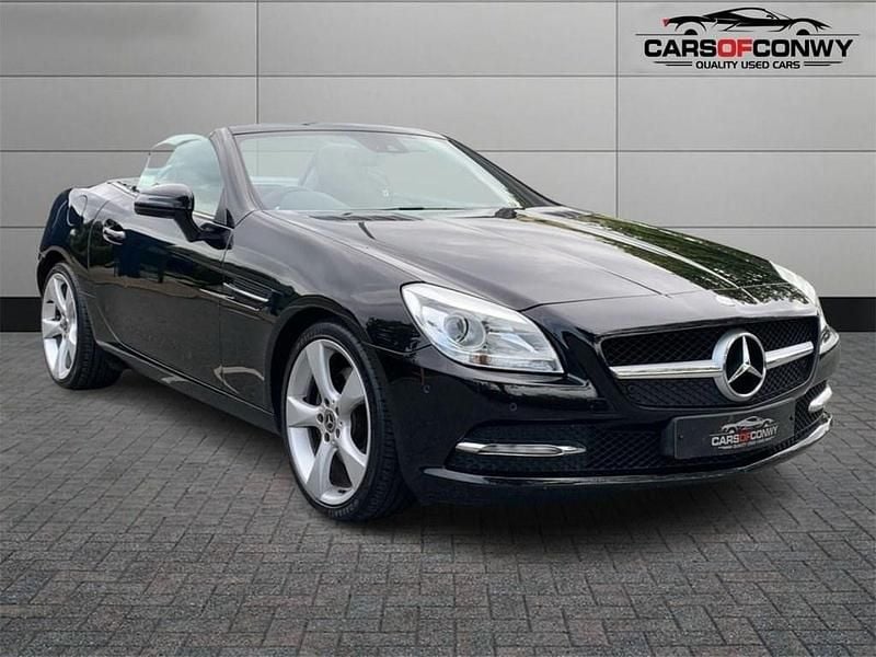 Black Used 2011 Mercedes SLK250 Cabriolet | £8,995 (Fair price) - Image 1/4