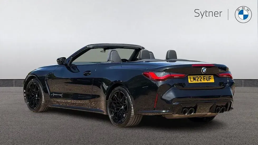Used BMW M4 Cabriolet Competition Edition 503 HP (369 kW) 2022 Black Cabriolet