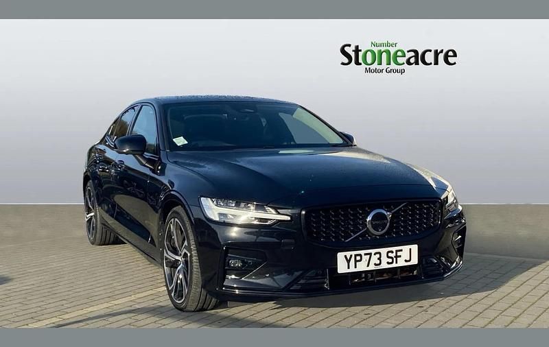 Black Used 2023 Volvo S60 Plus Sedan | £24,500 (Fair price) - Image 1/3
