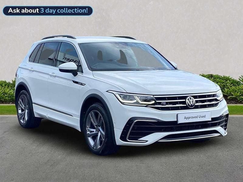 White Used 2023 VW Tiguan R-line Edition SUV | £27,988 (Fair price) - Image 1/4