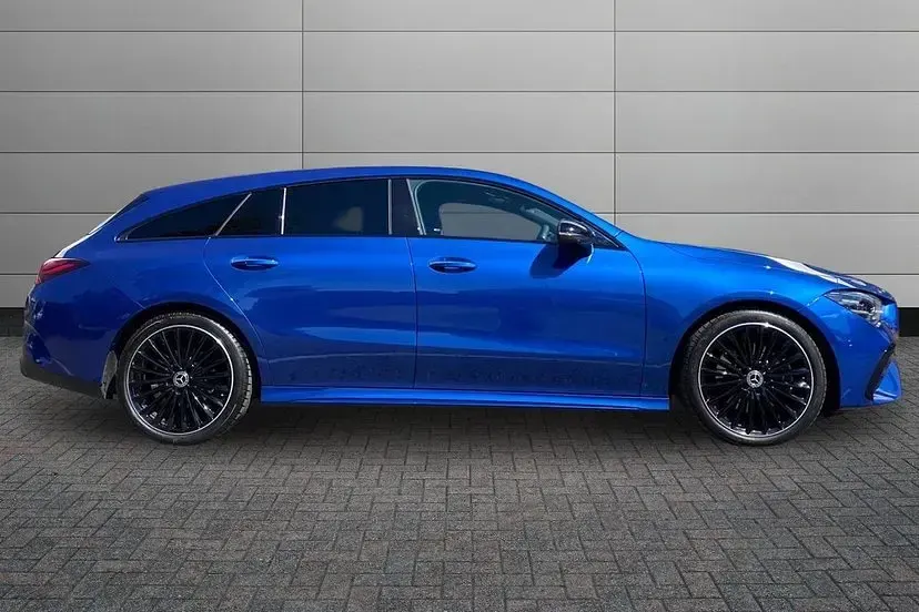 Used Mercedes CLA220 AMG Line Premium Plus 190 HP (139 kW) 2025 Blue Estate