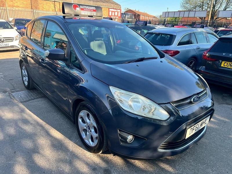 Begagnad Ford C-MAX Zetec 115 HK (84 kW) 2012 Blå Minibuss