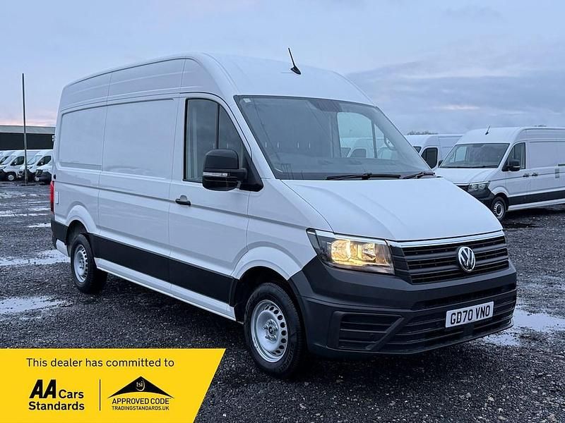 White Used 2021 VW Crafter Trendline Van | £16,475 (Super price) - Image 1/3