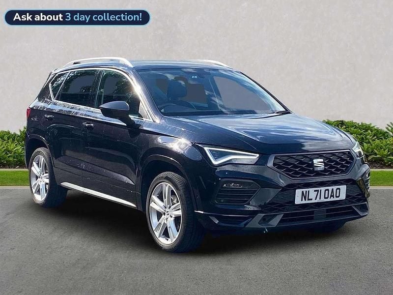 Black Used 2021 Seat Ateca FR SUV | £17,799 (Fair price) - Image 1/4